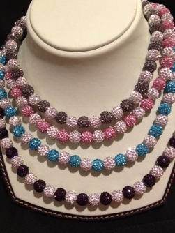 4 color necklace