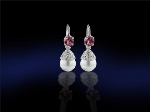 Tourmaline Pearl Earrings
