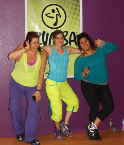 Zumba Instructor CeCi Martinez And Friends